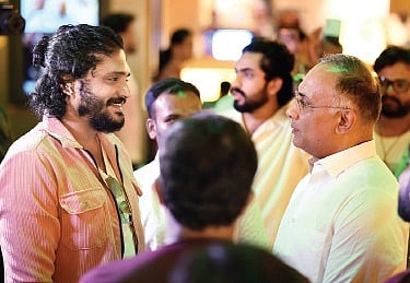 Vasishta Simha with Dinesh Gundu Rao
