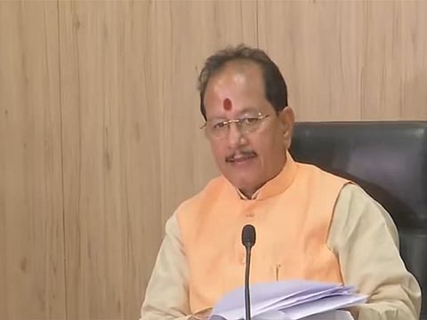 Bihar Deputy CM Vijay Kumar Sinha.