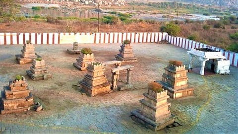 Nava Brindavanas at Nava Brindavana Gadde Anegundi.
