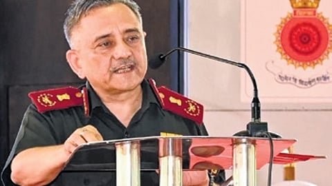 CDS Gen Anil Chauhan addressing the Agniveers