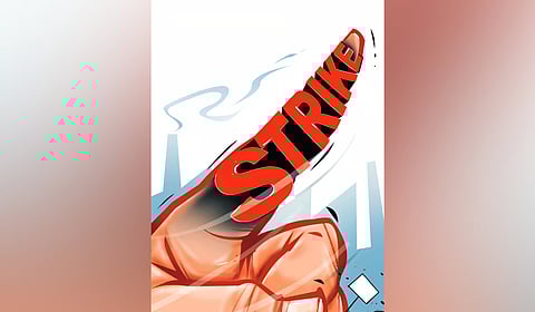 Image of protests used for representational purposes only