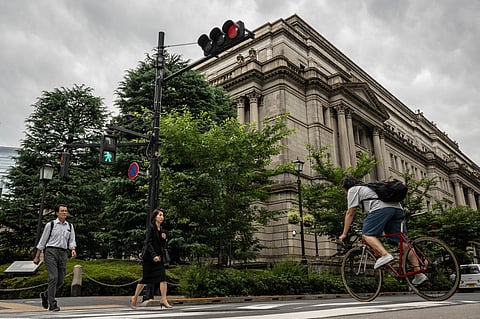 Bank of Japan (BoJ) headquarters in Tokyo on June 13