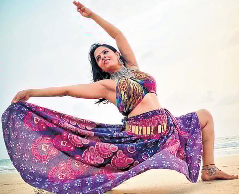 Stylish comfort for yoga