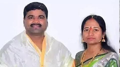 Medipally Satyam and Roopa Devi.