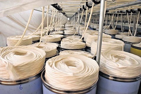 Representative picture of Spinning mill in Coimbatore.