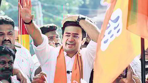 Bangalore South BJP MP Tejasvi Surya
