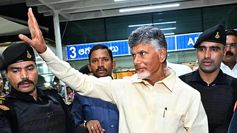 TDP supremo N Chandrababu Naidu.