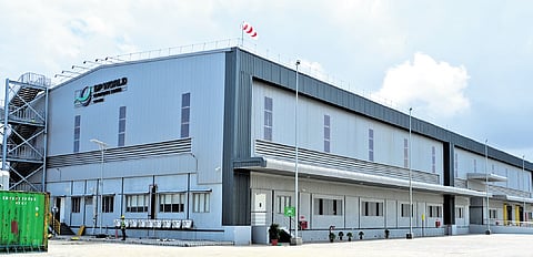 The Cochin Economic Zone opened by DP World at Vallarpadam International Container Transshipment Terminal