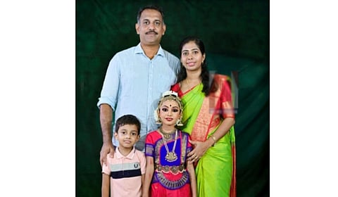 The deceased are Bineesh Kurian, his wife Anu, daughter Jovan (8) and son Jesvin (6).