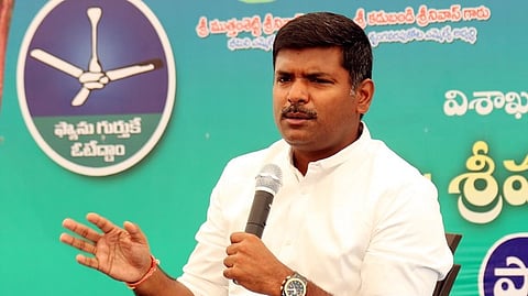YSRCP leader Gudivada Amarnath.
