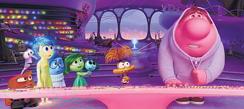 A scene from Inside Out 2.
