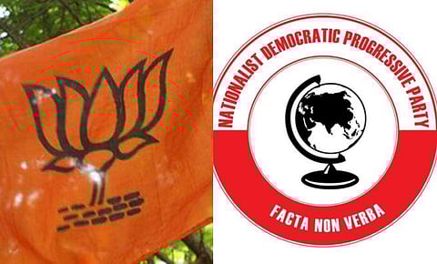 The BJP and the NDPP are two key components of the PDA.