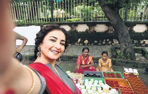 A still from the movie 'Sharmajee Ki Beti'