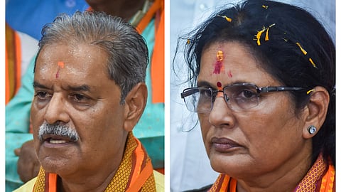 KV Singh Deo and Pravati Parida