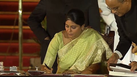 Minister of State for Health and Family Welfare, Anupriya Patel.