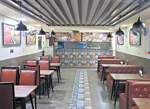 Amba Bhavani Hotel in Hyderabad.