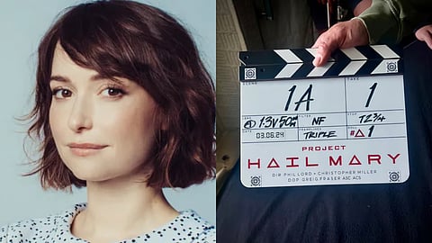 Milana Vayntrub onboard 'Project Hail Mary'