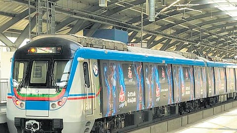 Hyderabad metro image is used for representational purposes only.