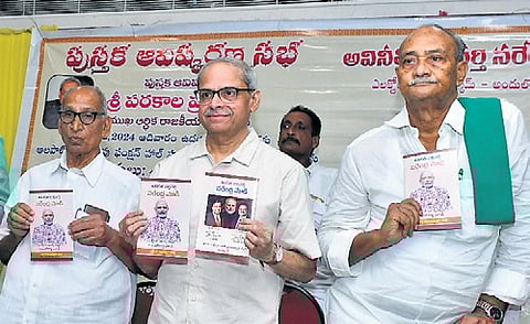 Prabhakar urged the public to read the book to understand and oppose BJP’s alleged corruption.
