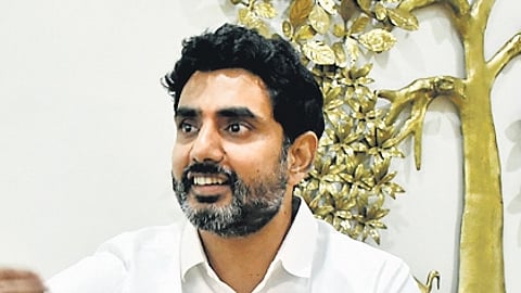 Minister Nara Lokesh