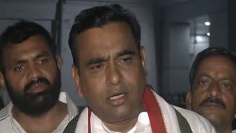 Congress MP Chamala Kiran Reddy.