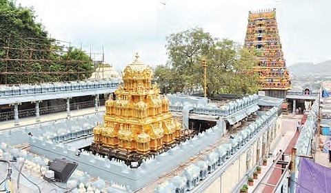 Under the plan, the Durga temple will be developed at an estimated cost of Rs 216 crore.