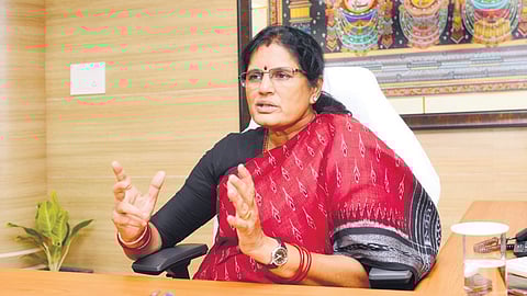 Deputy Chief Minister Pravati Parida.