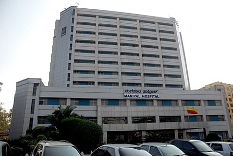 The Manipal hospital in Bangalore.