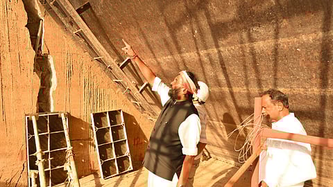 Irrigation Minister N Uttam Kumar Reddy