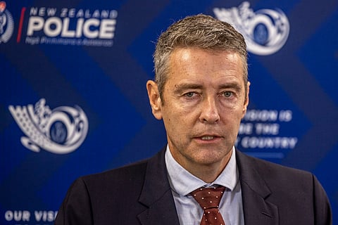 Acting Detective Inspector Andrew Saunders gives a media update on the search for Tom Phillips and his children.