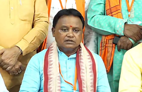 Odisha's Chief Minister designate Mohan Charan Majhi