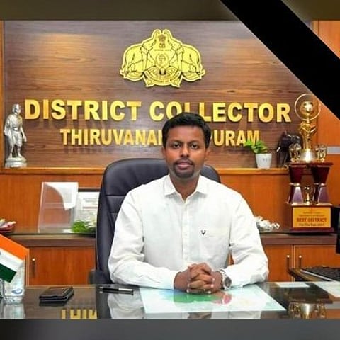 Thiruvananthapuram district collector Geromic George IAS