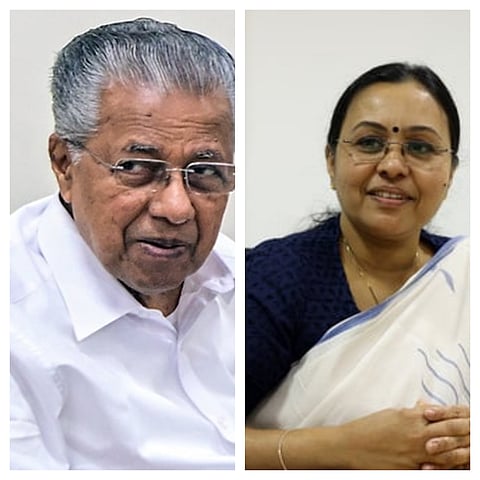 Pinarayi Vijayan, Veena George