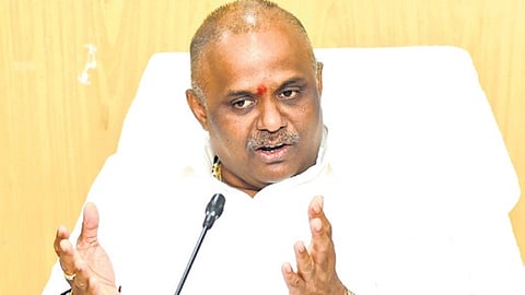 Minister for Revenue, Registration and Stamps Anagani Satya Prasad.