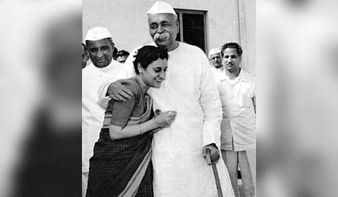 Govind Ballabh Pant with Indira Gandhi