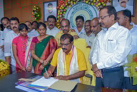 Irrigation minister Nimmala Ramanaidu takes charge on Thursday.