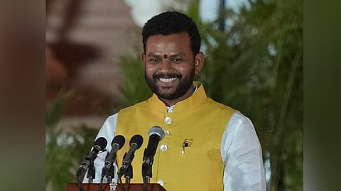 Minister of Civil Aviation Kinjarapu Ram Mohan Naidu
