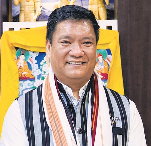 Pema Khandu CM for 3rd time in row