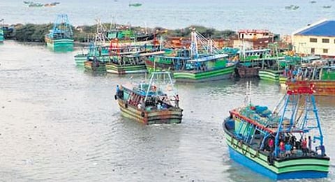 A senior official of the fisheries department said that the meeting was convened to convince the fishermen about the dangers during monsoon.