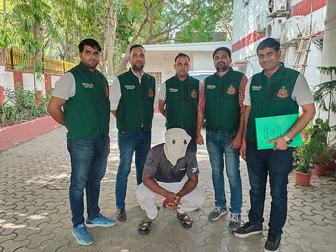 The arrested accused Kingsley Onyekachi alias King, a native of Nigeria.