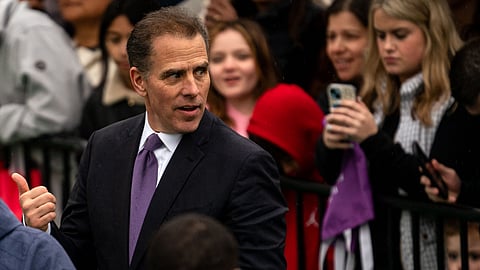 Hunter Biden, son of US President Joe Biden