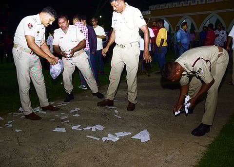 On being informed, a team of Cantonment police reached the spot and launched an investigation.