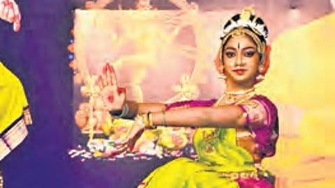 Vijayawada: Chintada Charvi’s Kuchipudi enthralls audience