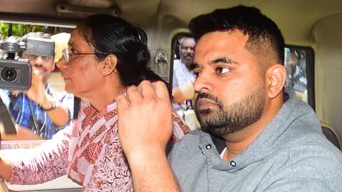 Former MP Prajwal Revanna.