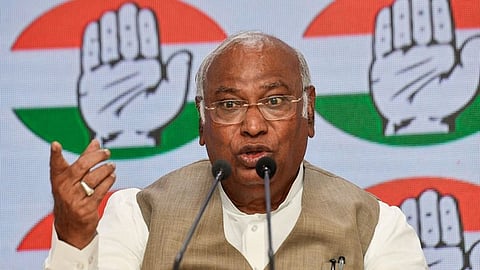 Congress President Mallikarjun Kharge