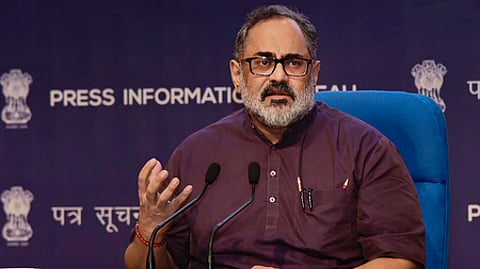 Former Union Minister Rajeev Chandrasekhar
