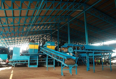 BMC informed that the project site where a mega material recovery facility of 150 tonne per day (TPD) capacity is being constructed along with a 20 TPD green waste processing unit