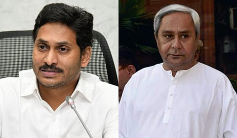 Y S Jagan Mohan Reddy (left) and Naveen Patnaik (File photo)