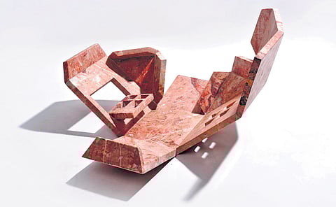 The Sovereign Art Prize winning work by Pakistani Artist Sameen Agha.