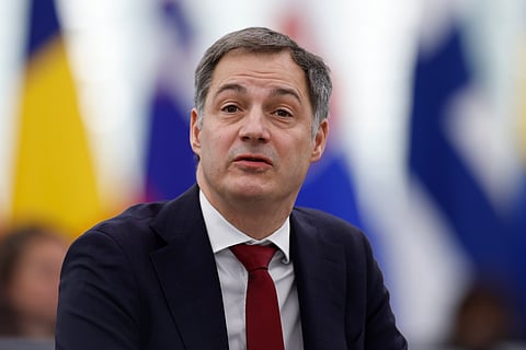 Belgium's Prime Minister Alexander De Croo